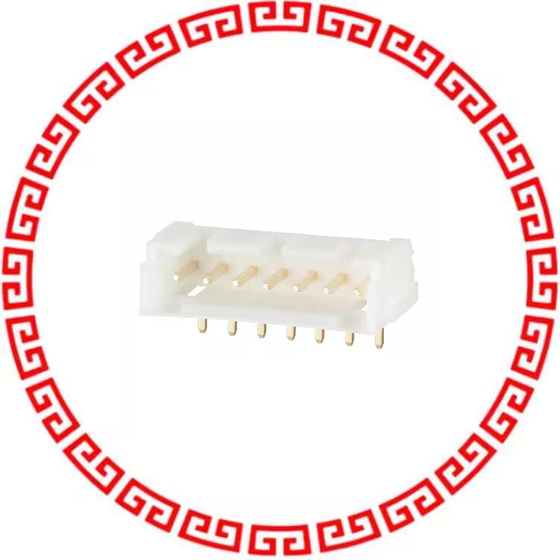 DF1B-7P-2.5DS(01) CONN HEADER 7POS 2.5MM R/A GOL