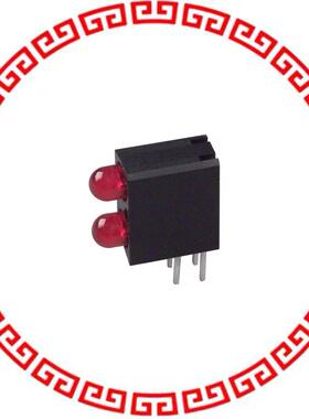 5530111F LED 2HI 3MM RED PC MNT