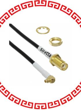 ASMK010X174S11 CBL ASSY SMA-MMCX RG174 3.937