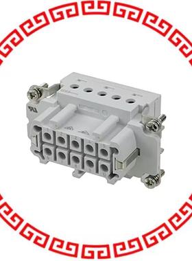 1-1103637-1 INSERT FEMALE 10POS+1GND SCREW