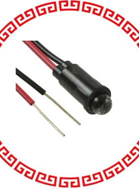 5595501007F LED PMI SNAP-IN 635NM RED .250