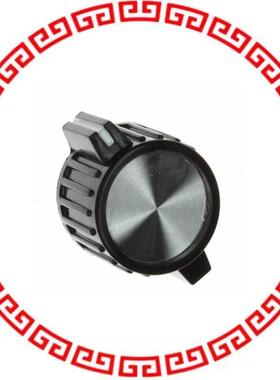 PKGP70B1/4 KNOB RIBBED 0.250 PLASTIC