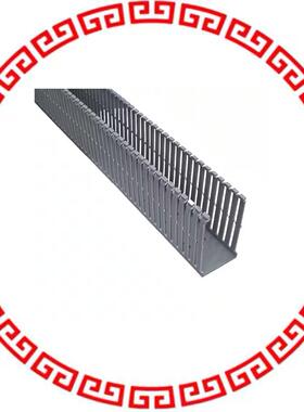 F2X4LG6 WIRE DUCT SLOTTED SCREW GRAY 6'