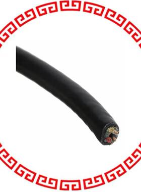 43230 CABLE 5COND 30AWG BLK SHLD 100'