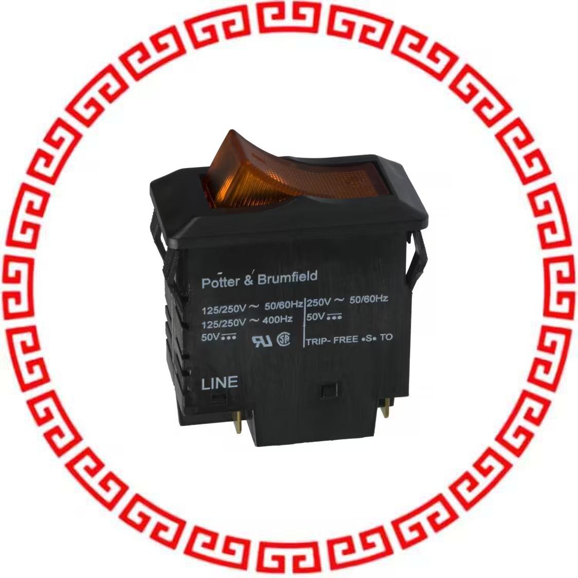 W33-T4B1Q-10 CIR BRKR THRM 10A 250VAC 50VDC