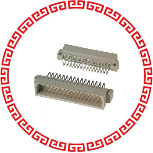 650946-5 CONN DIN PLUG 32POS RT ANG PCB