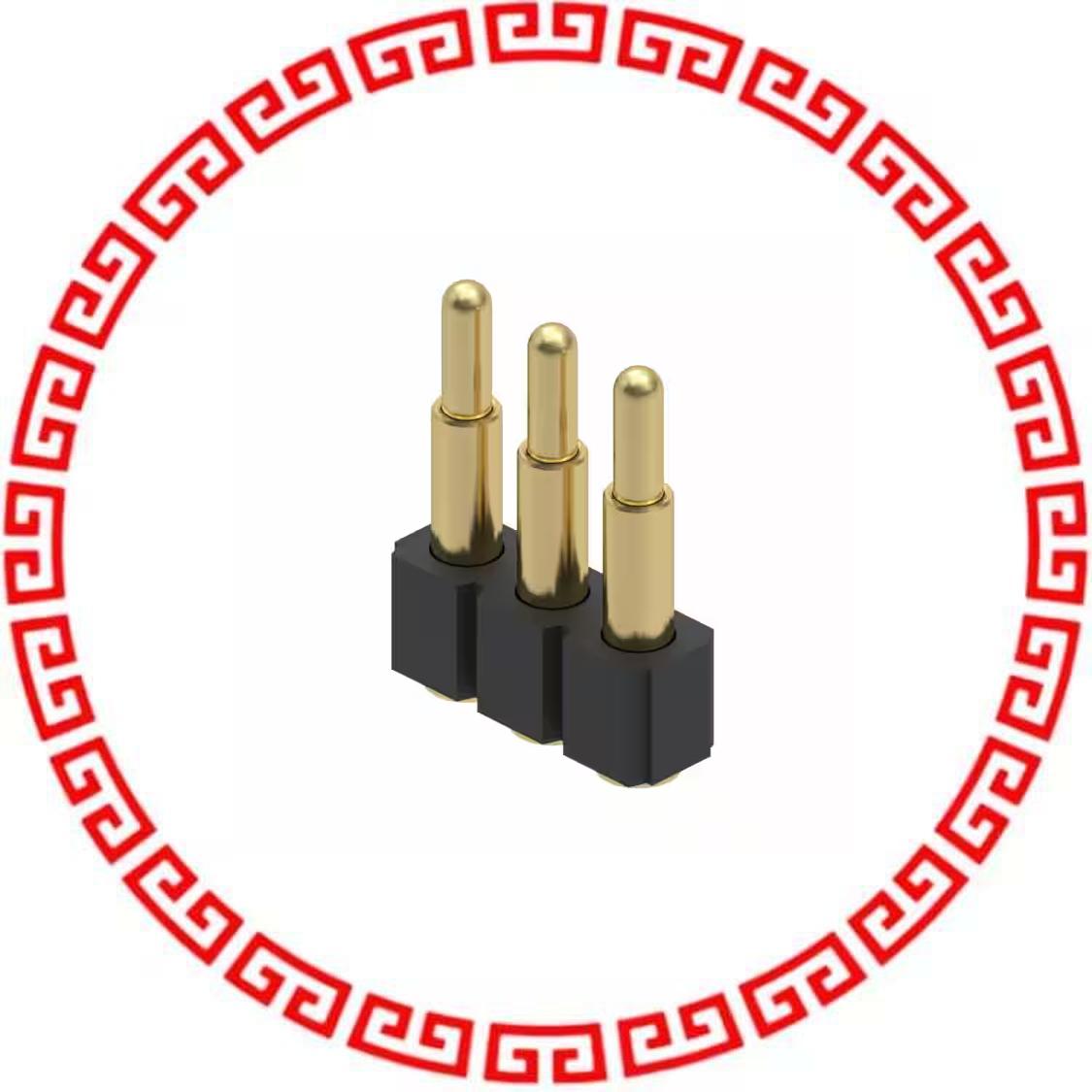 837-22-003-30-001101 .100 SMT, 3MM STROKE , SPRI