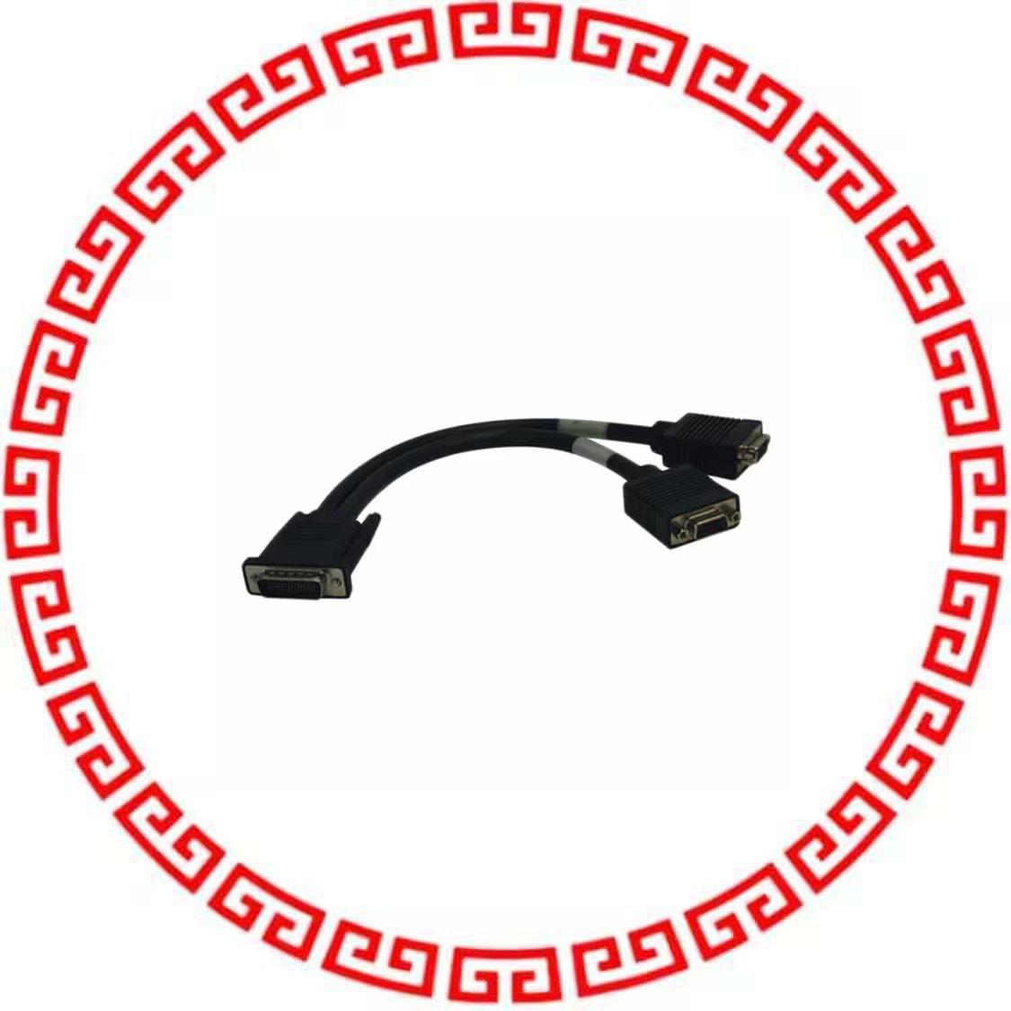 P574-001 CABLE DMS-59 TO 2X VGA-F 1'