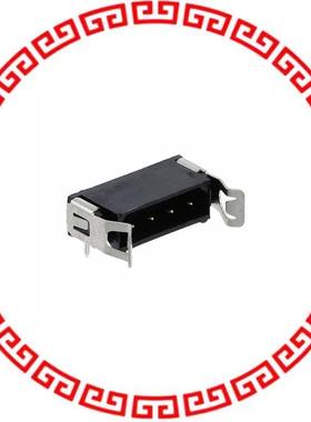 M80-8760422 CONN HDR 2MM R/A W/LATCH 4POS