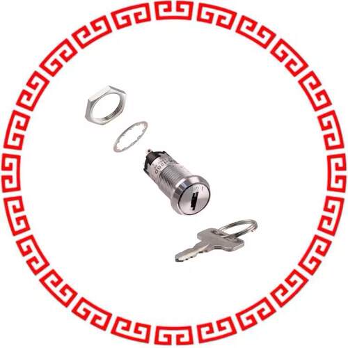 SK12BDW01-007 SWITCH KEYLOCK 2POS SPDT 3A 125V