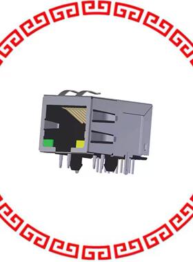 ARJM11A1-502-AB-ER2-T CONN MAGJACK 1PORT 1000 BA