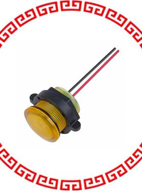 CNX722C40005W 22MM YELLOW 5V WIRES