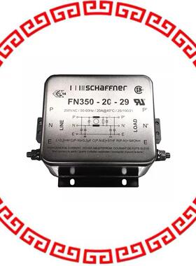 FN350-20-29 LINE FILTER 250VAC 20A CHASS MNT