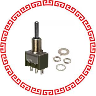 M2019SS1W01 SPDT TOGGLE 125V SWITCH