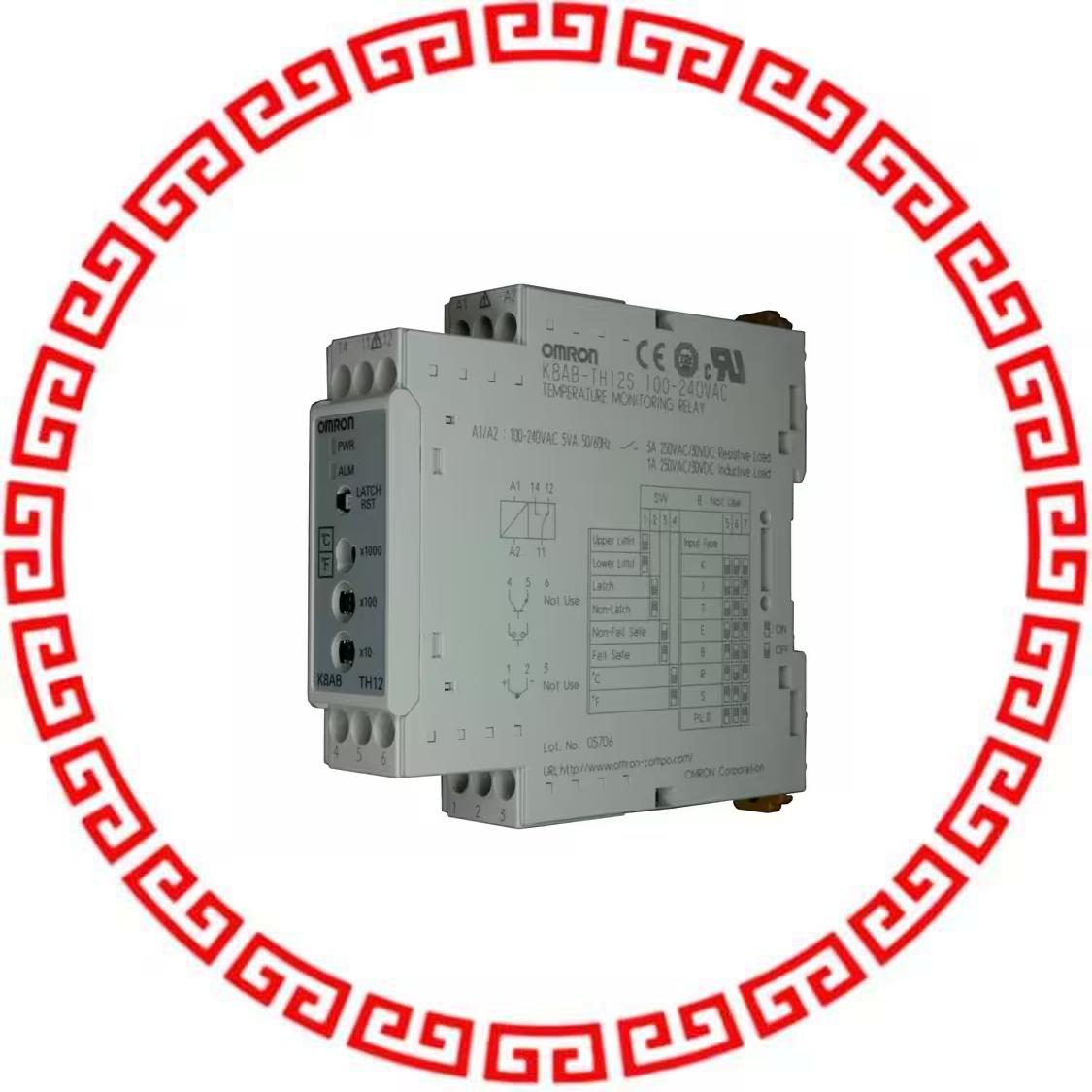 K8AB-TH12S AC100-240 RELAY TEMP MONITOR 0-1700DE