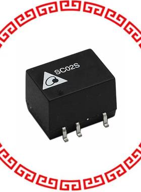 SC02D0505A DC DC CONVERTER +/-5V 2W
