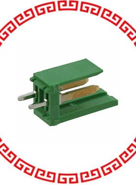 280609-2 CONN HEADER 2POS VERT .156 GOLD