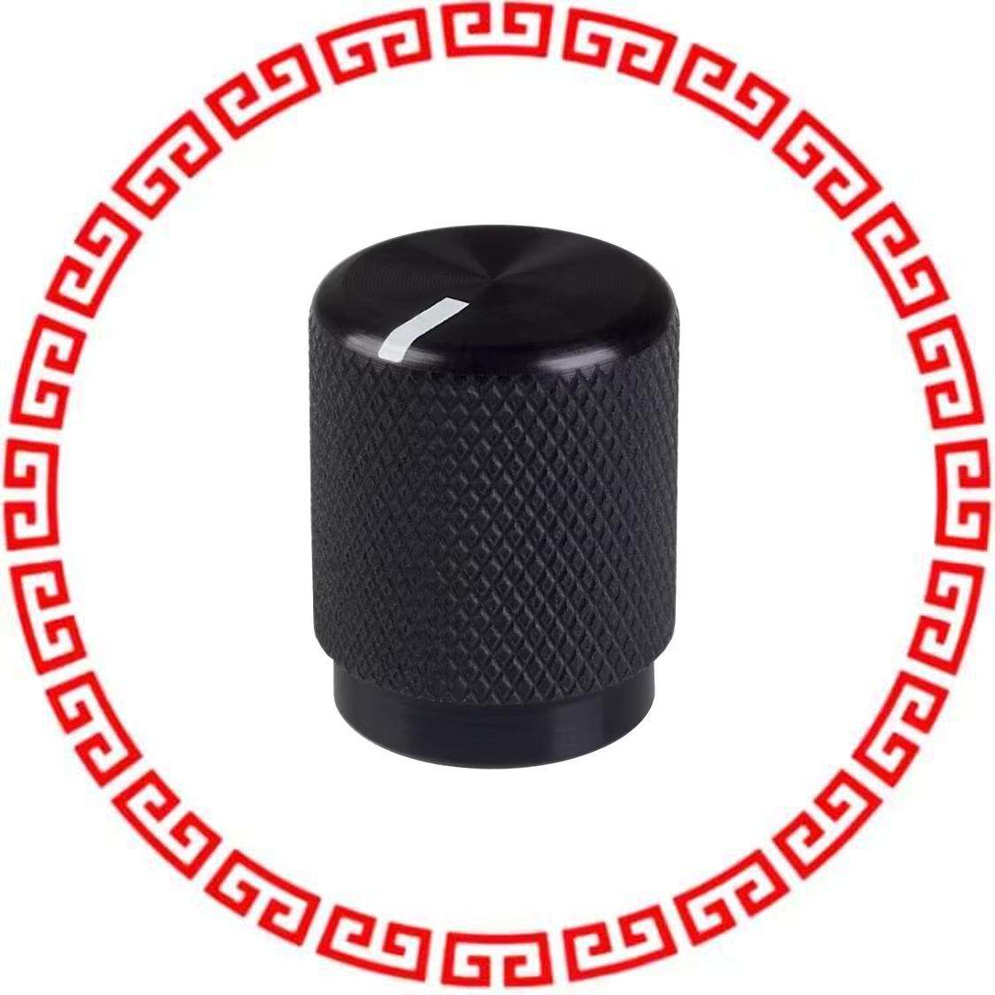 OEJL-50-2-6 KNOB KNURLED 0.125 METAL