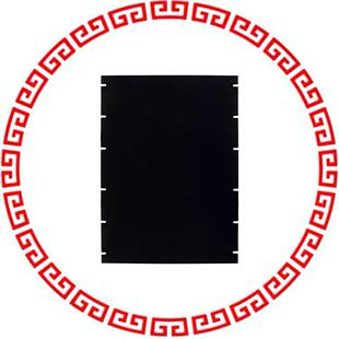 29.7X19X0.13 FRONT BLACK PANEL PBPA19029BK2