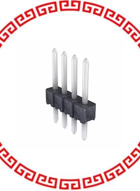 901200124 CONN HEADER 4POS .100 STR TIN