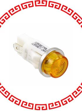 1050QC3 INDICATOR NEON AMBER PANEL MNT