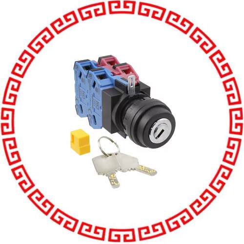 SG-D1-2C22 SWITCH KEYLCK 2POS 4PST 10A 110V