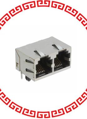 RJE0166202 CONN MOD JACK 6P6C R/A SHIELDED