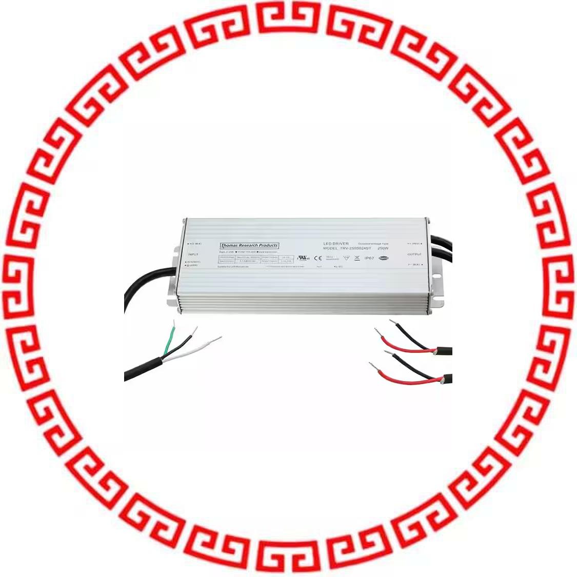 TRV-250S024ST LED DRIVER CV AC/DC 24V 10.41A