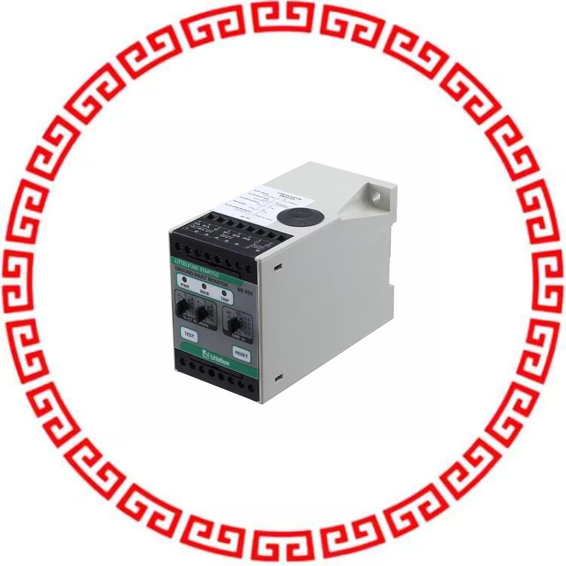 SE-701-0D MONITOR GRND FAULT RELAY 12/24V