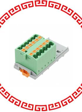 3273030 DISTRIBUTION BLOCK GREEN