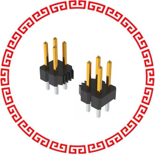2380-6121TG CONN HEADER 80POS DL STR GOLD