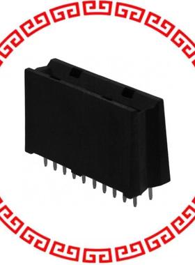 6651170-3 CONN EDGE DUAL FEMALE 4POS 0.508