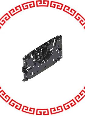 OFST-1-M FIBER SPLIC TRAY MANAGED BLACK