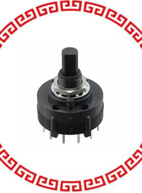 A40303RNCQ SWITCH ROTARY 3POS 2.5A 125V