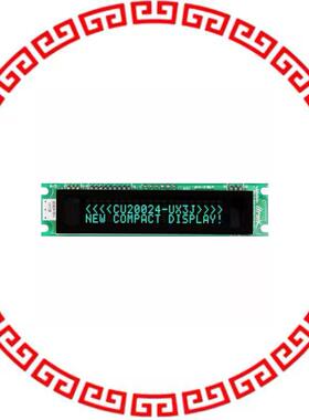 CU20024-UX3J VFD CHARACTER 20X2 3.57MM
