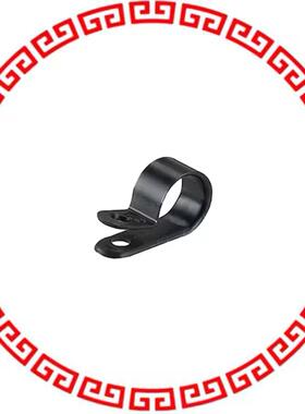 CCS19-S8-M0 CBL CLIP P-TYPE BLACK FASTENER
