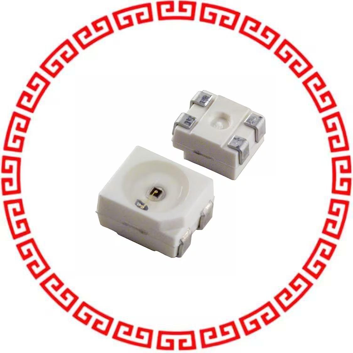 LY E67B-U2AA-26-1-Z LED YELLOW CLEAR 4PLCC SMD