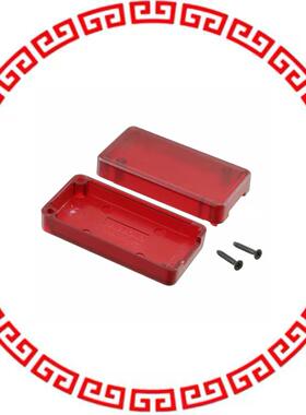 1551USB2TRD BOX ABS TRAN/RED 1.97