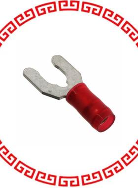 52931-3 CONN SPADE TERM 16-22AWG #10 RED