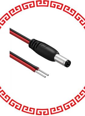 10-01936 CBL ASSY STR PLUG 2.1MM 6' 24AWG