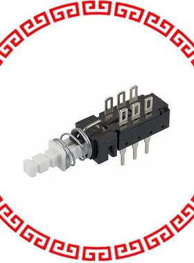 F2UEE SWITCH PUSH DPDT 0.5A 125V