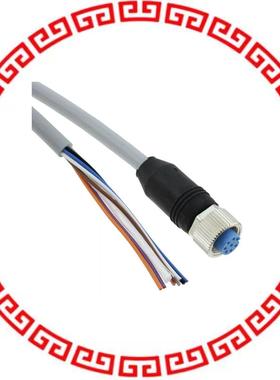 2273041-1 CBL FMALE TO WIRE LEAD 8P 4.92'