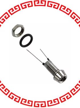 A-LED8-1YAAS-MR7-1 LED 3MM YLW PNL MNT WATER PROOF