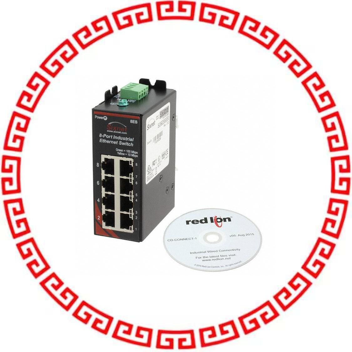 SLX-8ES-1 NETWORK SWITCH-UNMANAGED 8 PORT