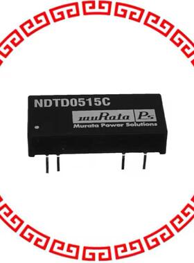 NDTD0515C DC DC CONVERTER +/-15V 3W