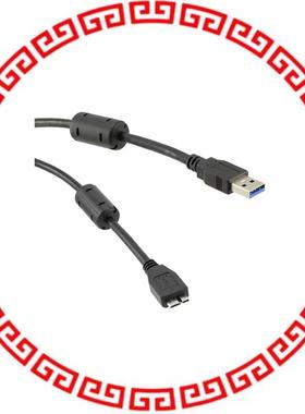 103-1092-BL-F0100 USB3.0 A/M-MICRO B WITH FERRITES