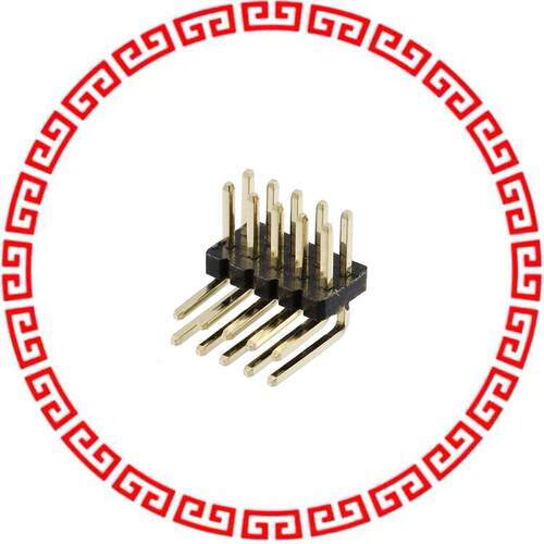 GRPB052MWCN-RC CONN HEADER .05 10PS DL PCB R/A