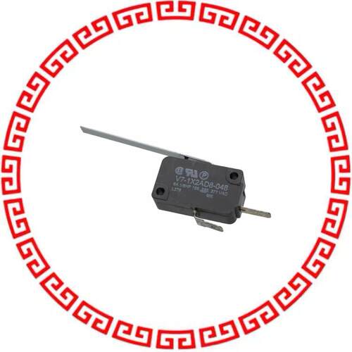 V7-1X2AD8-048 SWITCH SNAP ACT SPST-NO 6A 125V