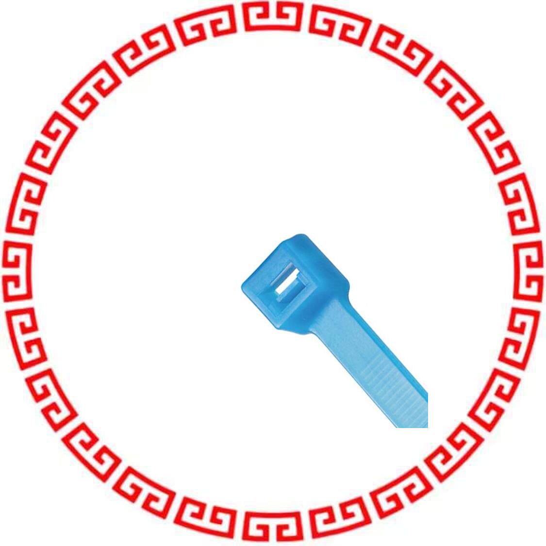 PLT1M-M76 CABLE TIE MINI ETFE BLUE 4.0