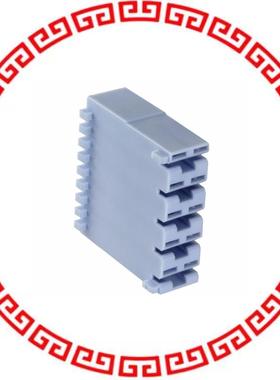 521207-3 CONN RCPT HOUSING 0.25 5POS BLUE
